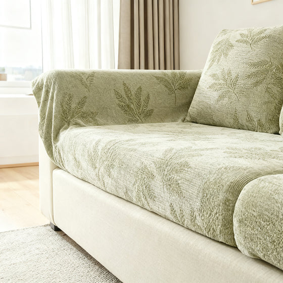 Stretch Sofabezug Chenille, komplette Abdeckung